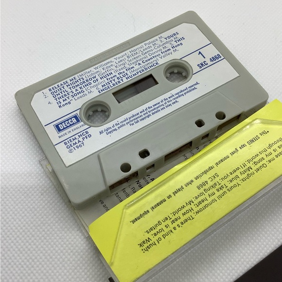 Engelbert Humperdinck Release Me Cassette Tape - Picture 5 of 6